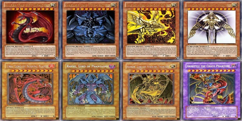 Những lá bài thần cực kỳ mạnh mẽ trong Yugioh