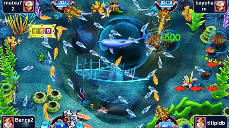 Game bắn cá đại dương được lấy cảm hứng và phát triển từ game Bắn cá ăn xu.