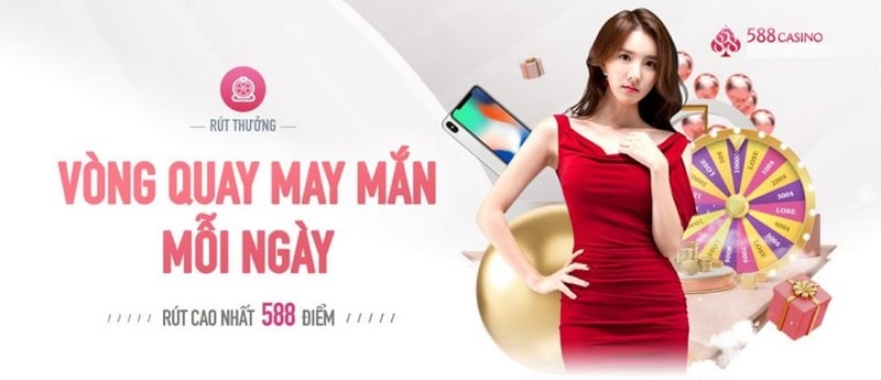 Vòng quay đổi thưởng 588casino